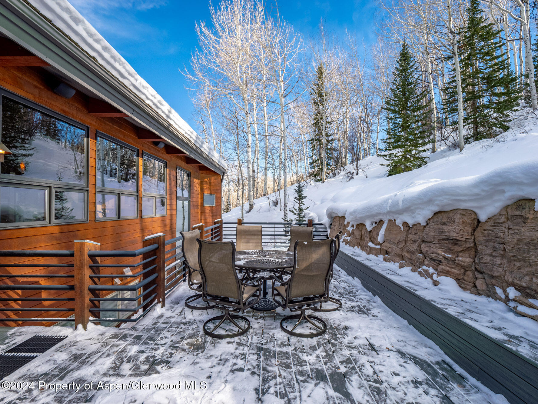 76 Ridge Road Snowmass Village, CO 81615 - Photo 36 of 42 Back Deck