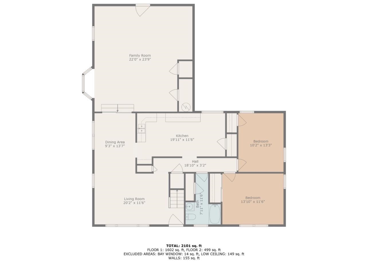 3843 Blue Jay Road Memphis, TN 38116 - Photo 23 of 23 View of property floor plan
