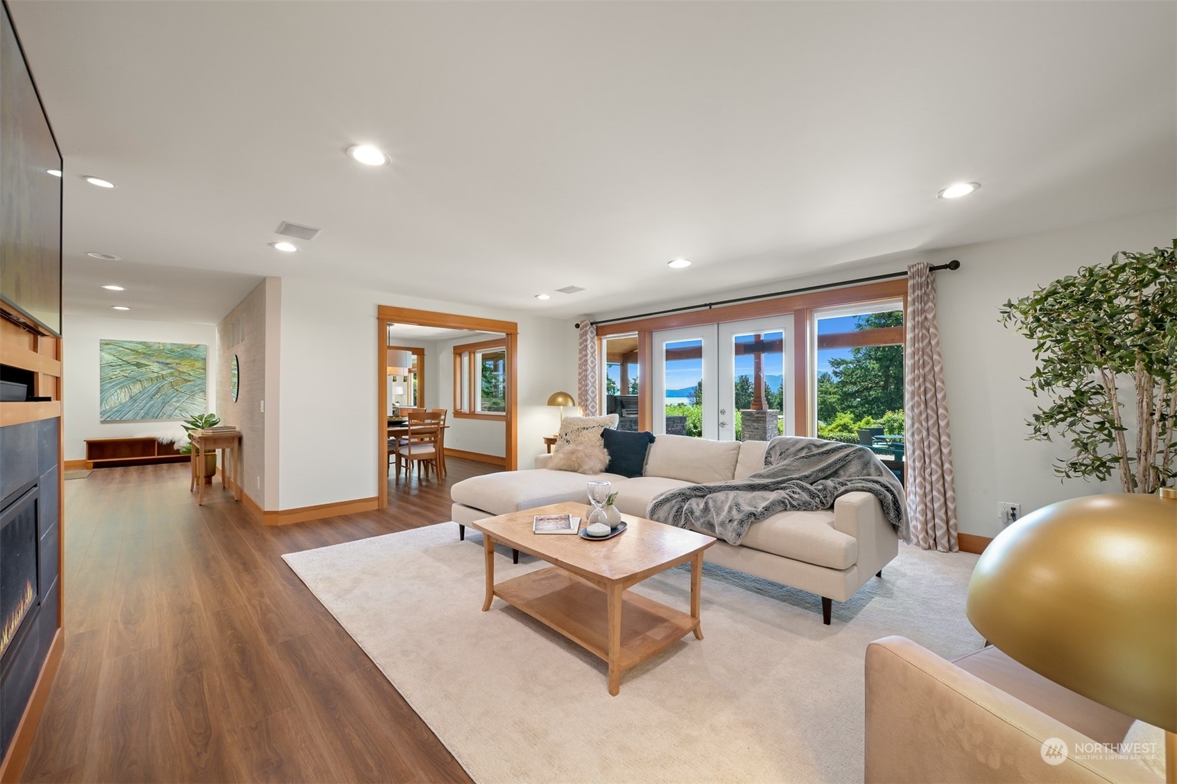 516 Briar Road Bellingham, WA 98225 - Photo 24 of 39 a living room with furniture and a wooden floor