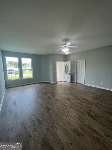a view of livingroom and window