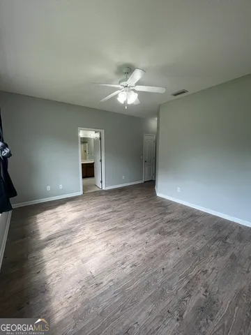 wooden floor in an empty room