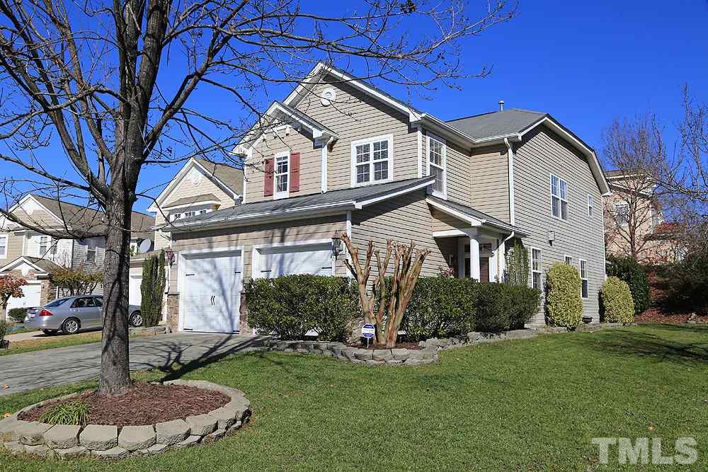 800 Roni Court Cary, NC 27519 - Photo 2 of 25 a view of a house with a big yard plants and large tree