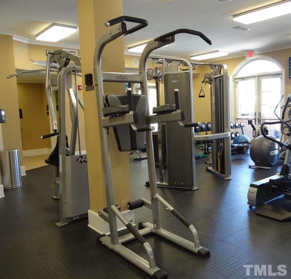 800 Roni Court Cary, NC 27519 - Photo 24 of 25 a room with gym equipment