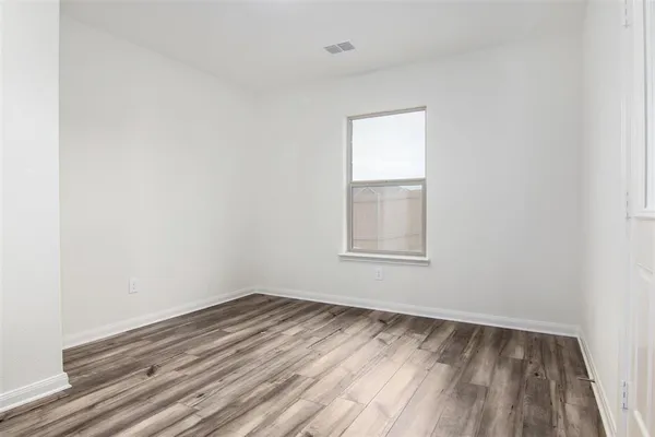 wooden floor in an empty room