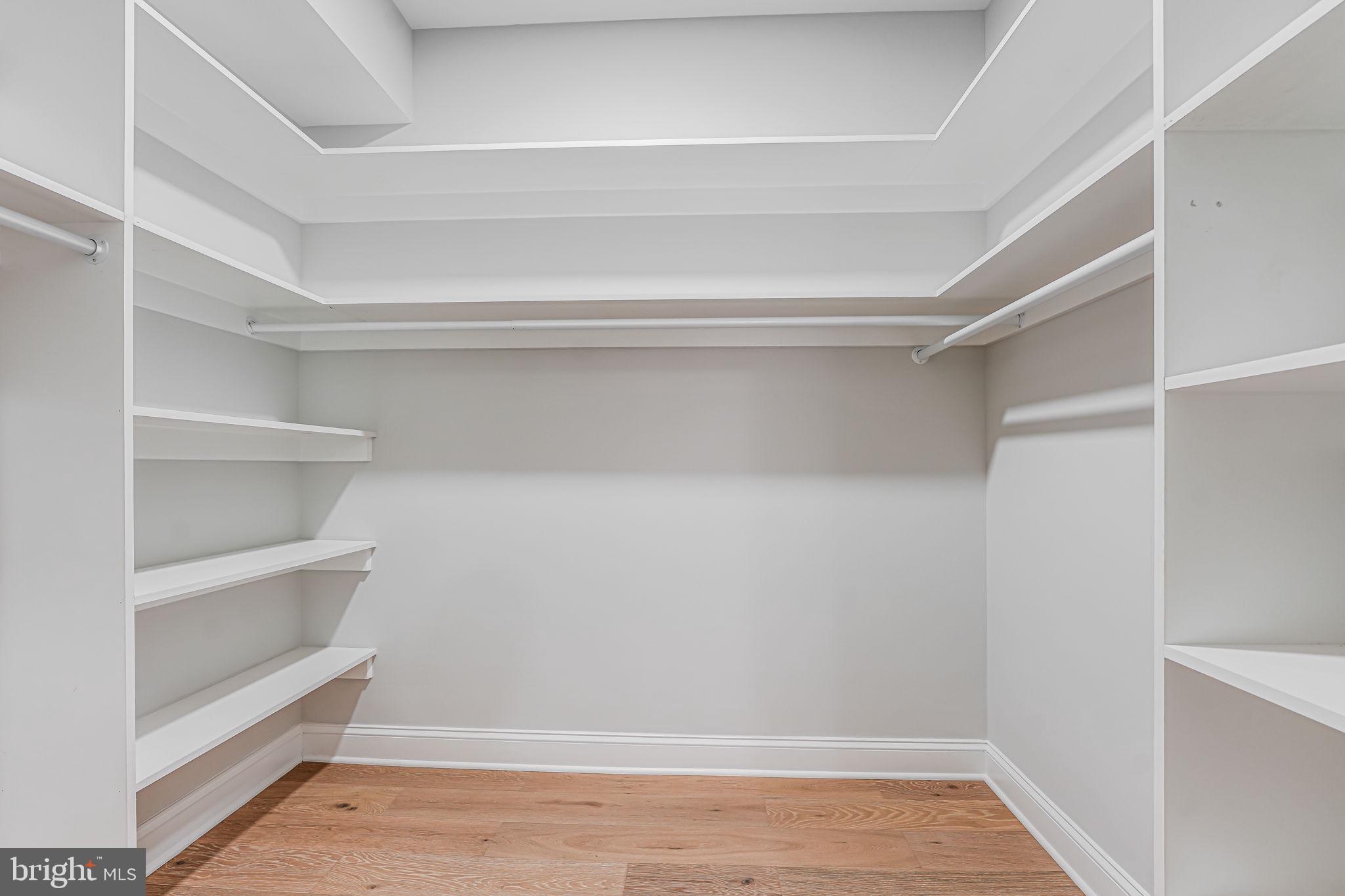 3620 Hill Street Fairfax, VA 22030 - Photo 24 of 71 a view of walk in closet with empty racks