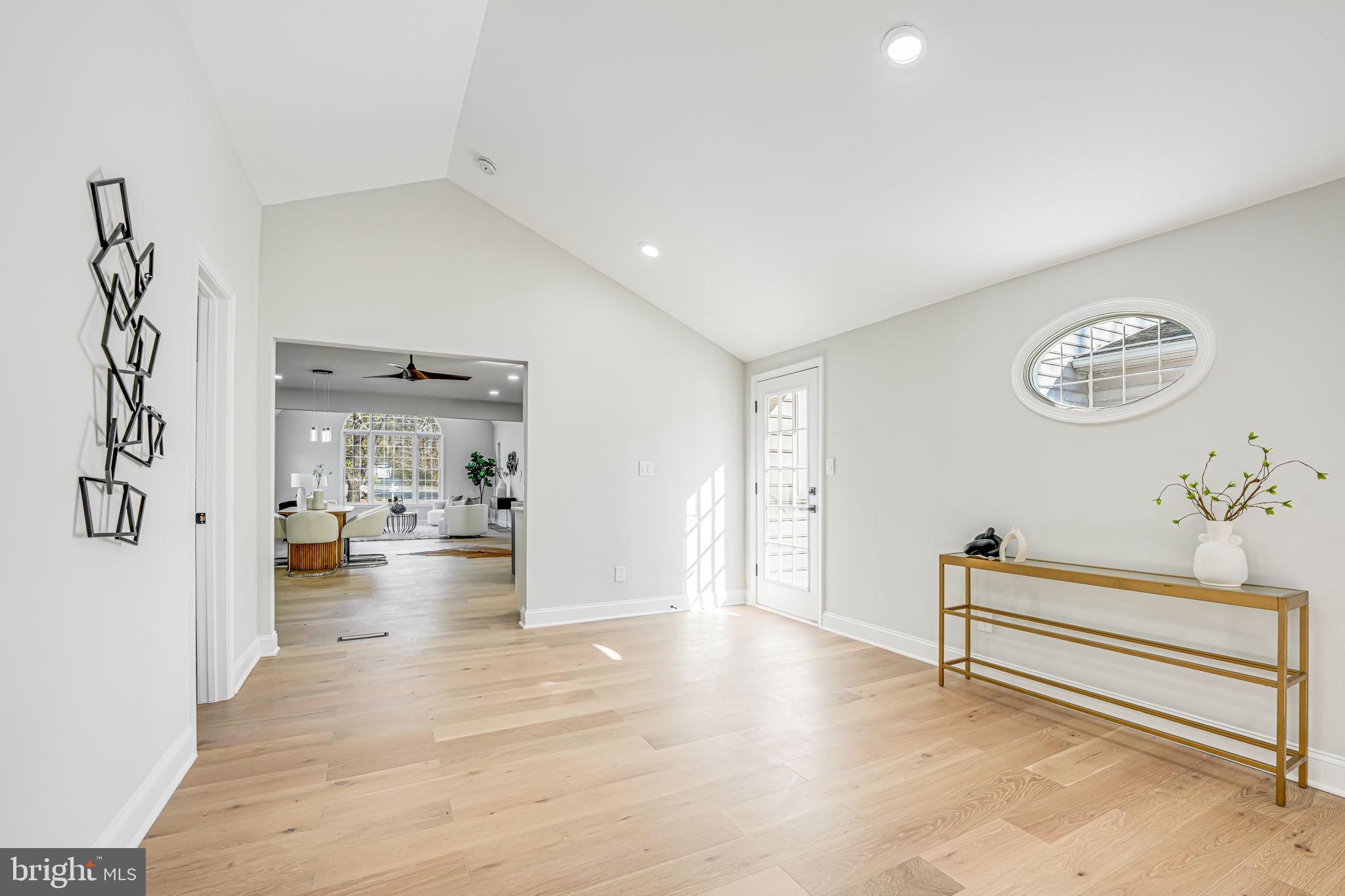 3620 Hill Street Fairfax, VA 22030 - Photo 35 of 71 a view of a livingroom with wooden floor and a flat screen tv
