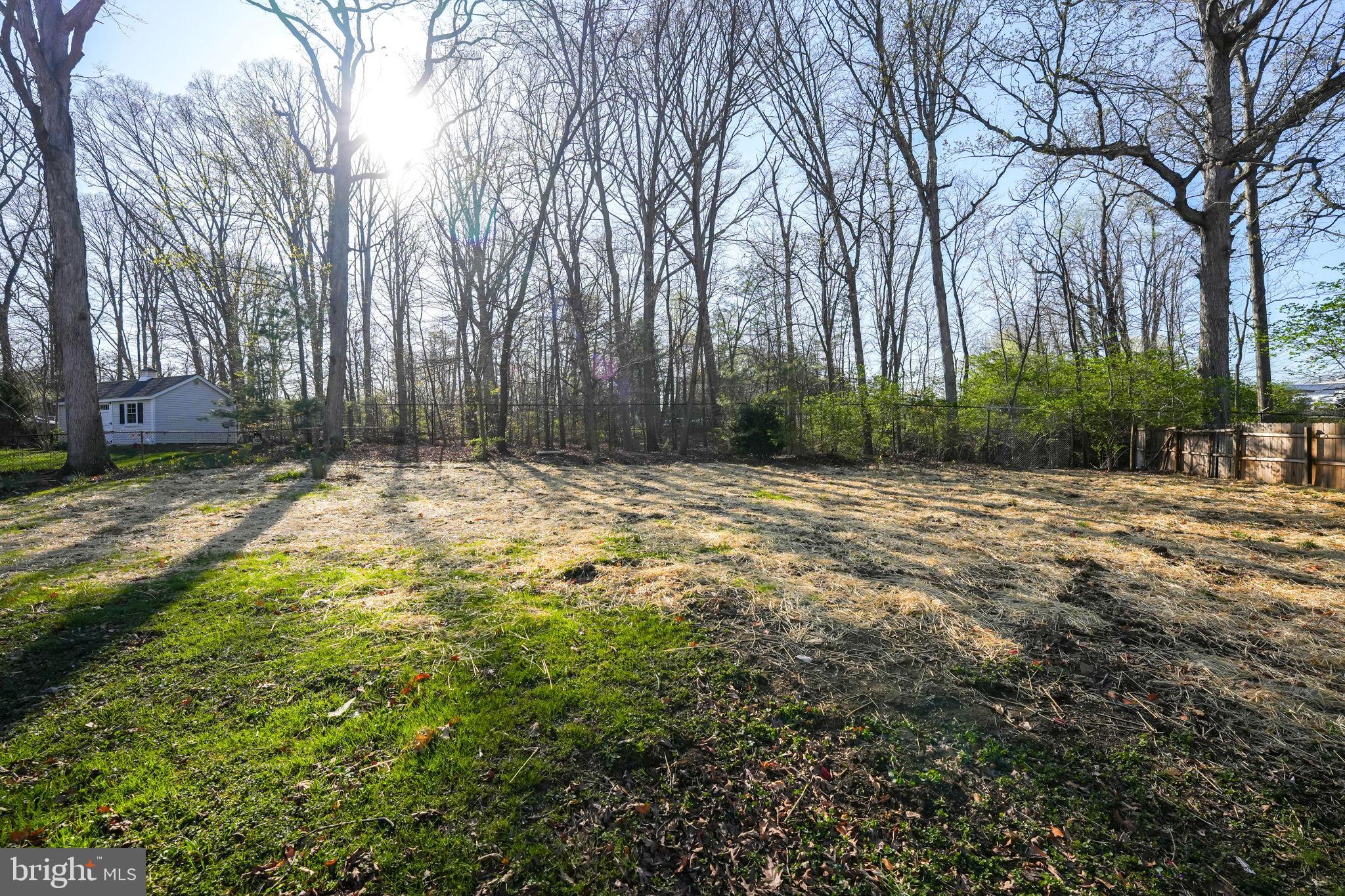 3620 Hill Street Fairfax, VA 22030 - Photo 59 of 71 a backyard of a house with lots of green space and fountain