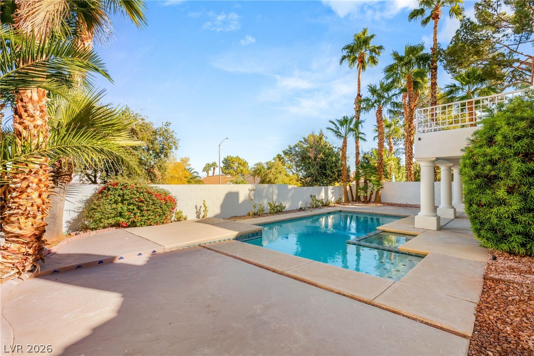 2104 Inverness Drive Henderson, NV 89074 - Photo 47 of 51 View of swimming pool with a patio and a fenced backyard