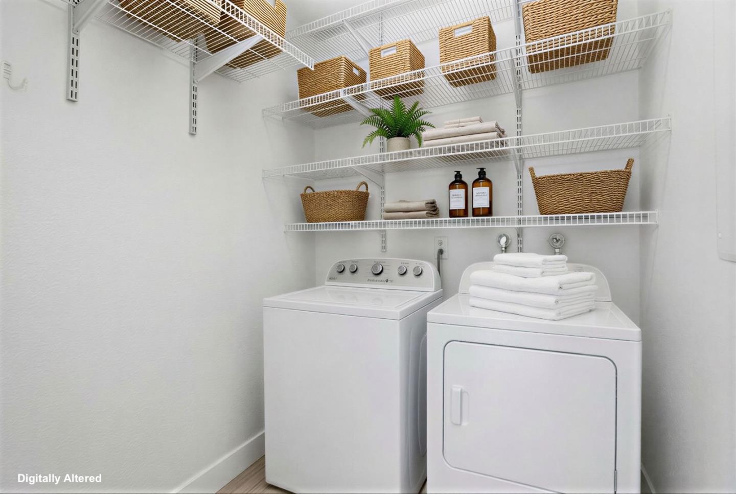 1555 Hecker Pass Road, Unit H102 Gilroy, CA 95020 - Photo 18 of 34 a utility room with dryer and washer