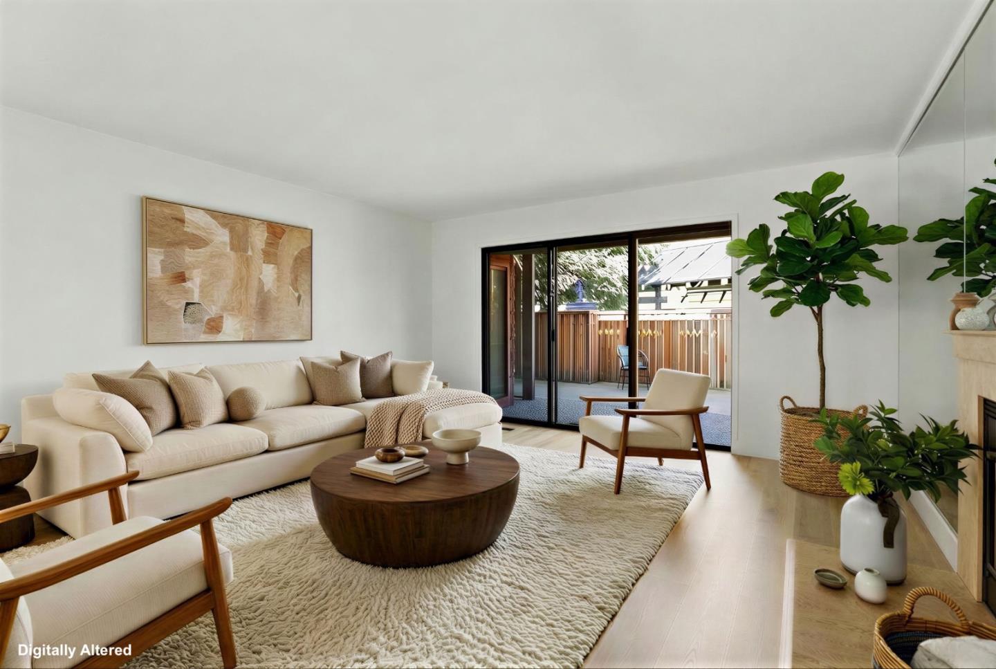 1555 Hecker Pass Road, Unit H102 Gilroy, CA 95020 - Photo 3 of 34 a living room with furniture and a potted plant