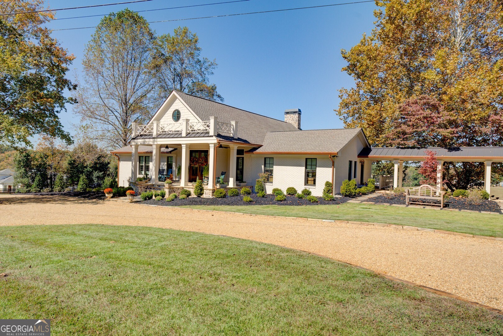 419 Parker Road McDonough, GA 30252 - Photo 111 of 115 a front view of a house with a yard and porch