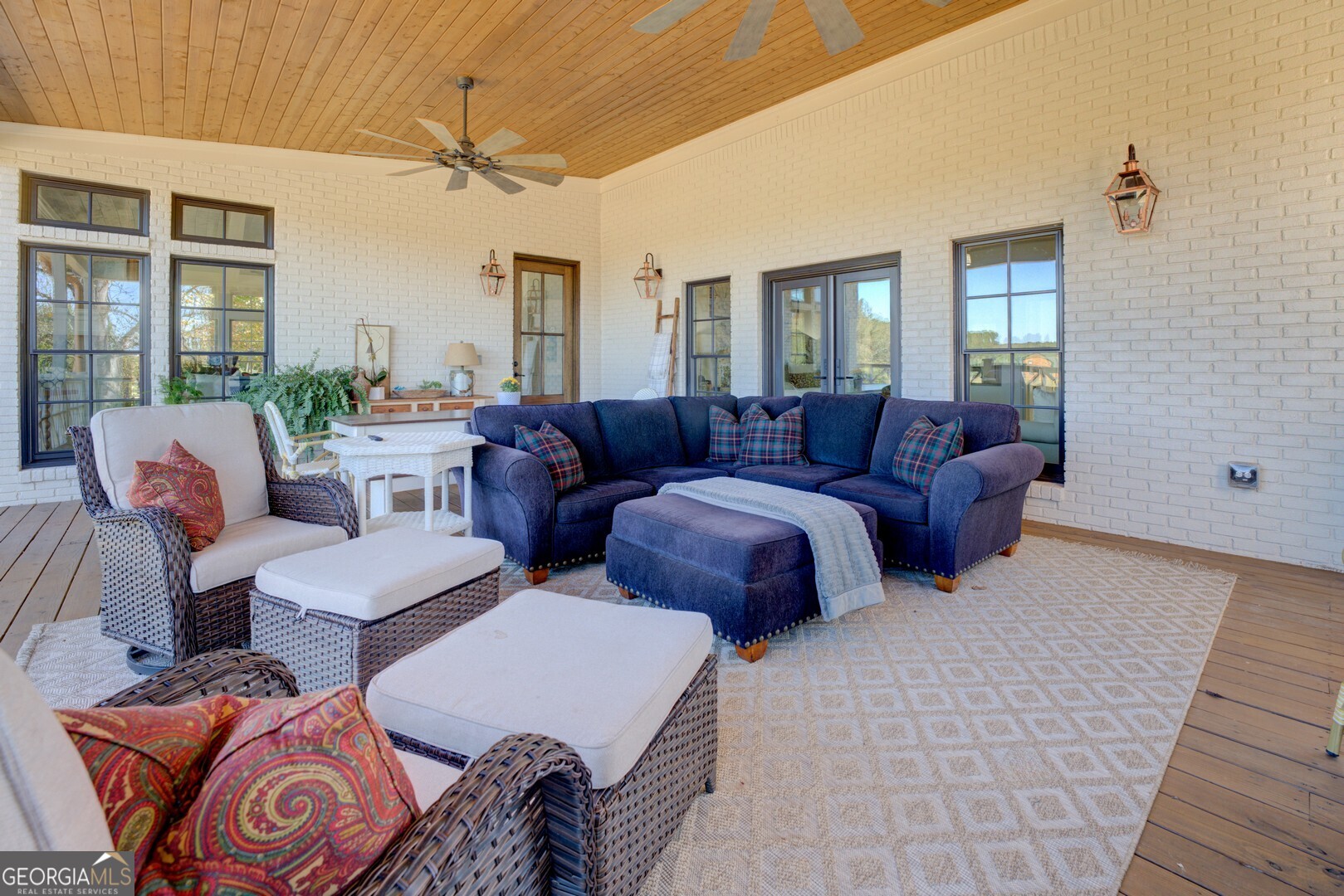 419 Parker Road McDonough, GA 30252 - Photo 89 of 115 a living room with furniture and a large window