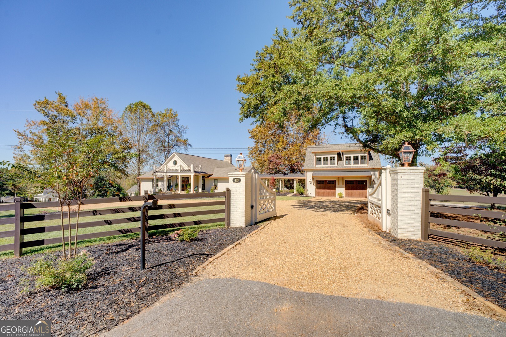 419 Parker Road McDonough, GA 30252 - Photo 96 of 115 a front view of a house with a garden