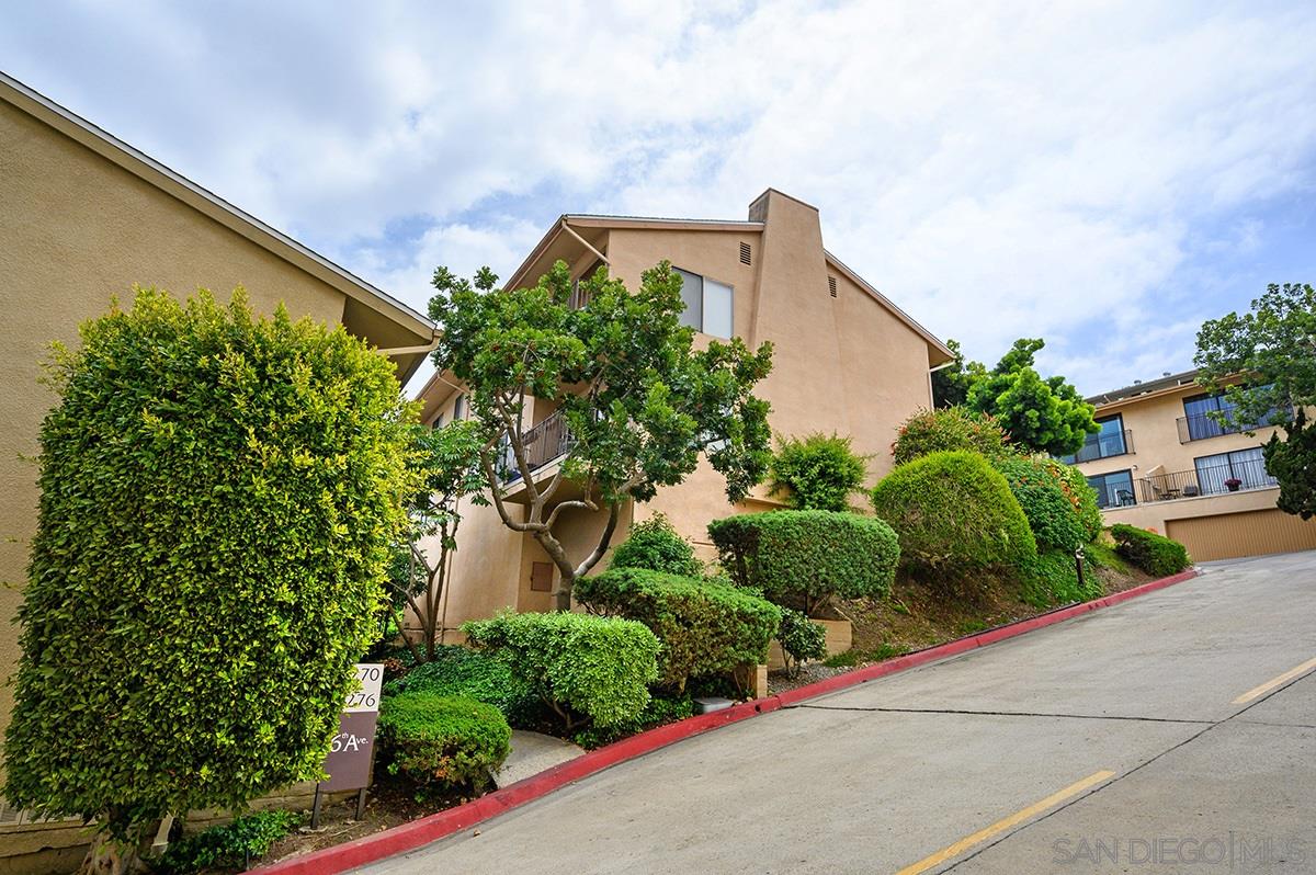 4266 Sixth Avenue San Diego, CA 92103 - Photo 4 of 29 a backyard of a house with a garden