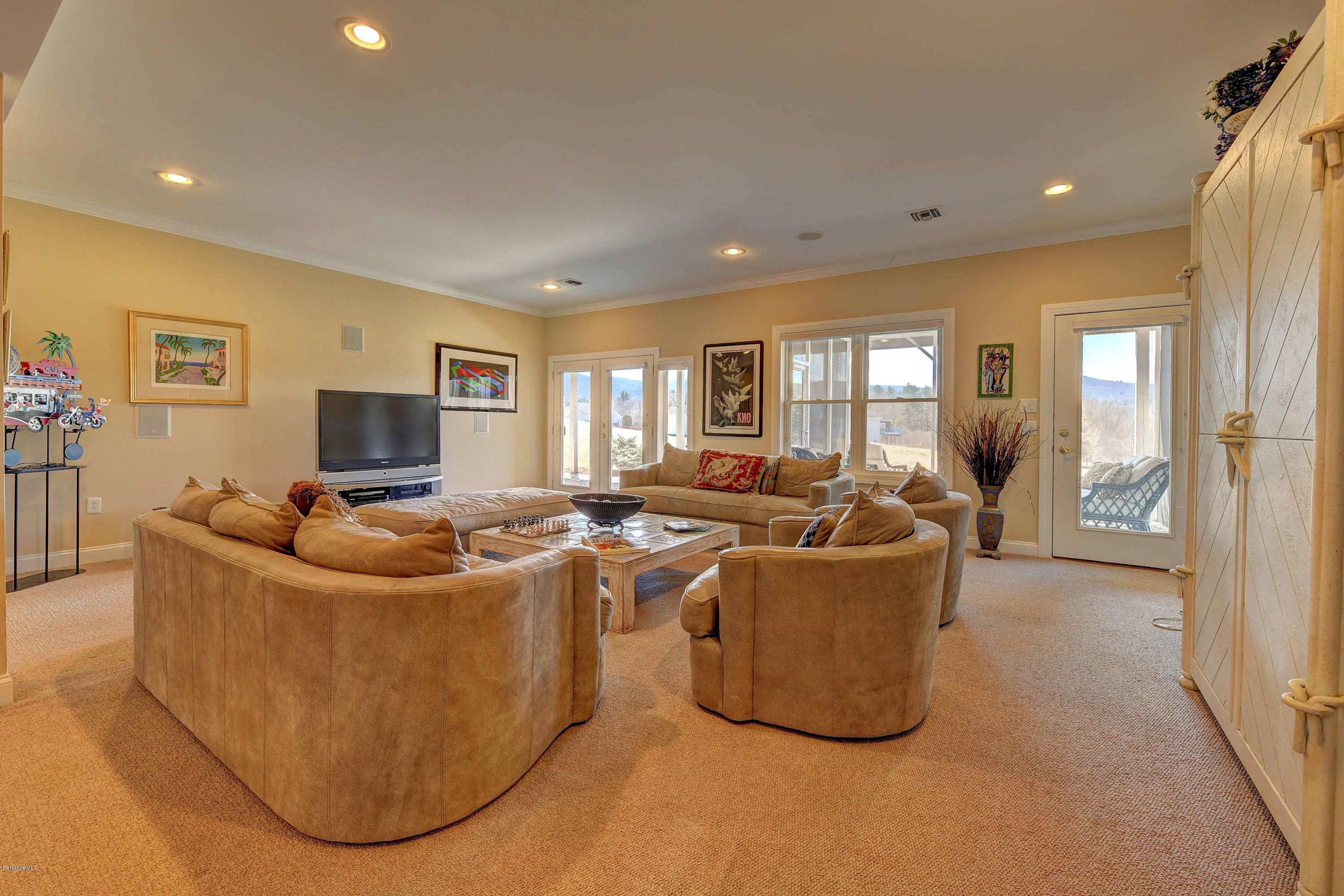 176 Red Barn Road Dalton, MA 01226 - Photo 24 of 47 24-Lower Level Family Room