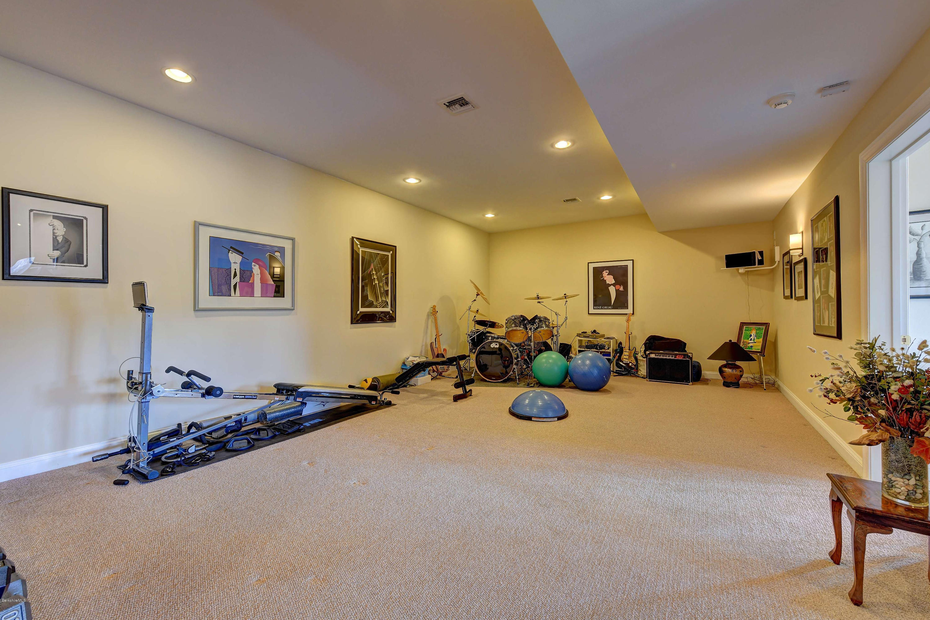 176 Red Barn Road Dalton, MA 01226 - Photo 26 of 47 26-Lower Level Rec Room