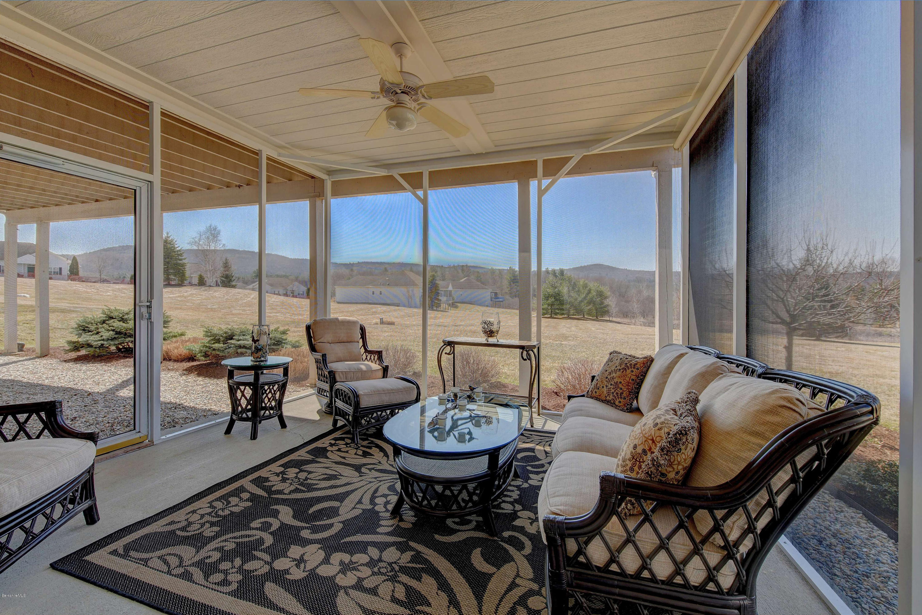 176 Red Barn Road Dalton, MA 01226 - Photo 32 of 47 32-Lower Level Screened Patio