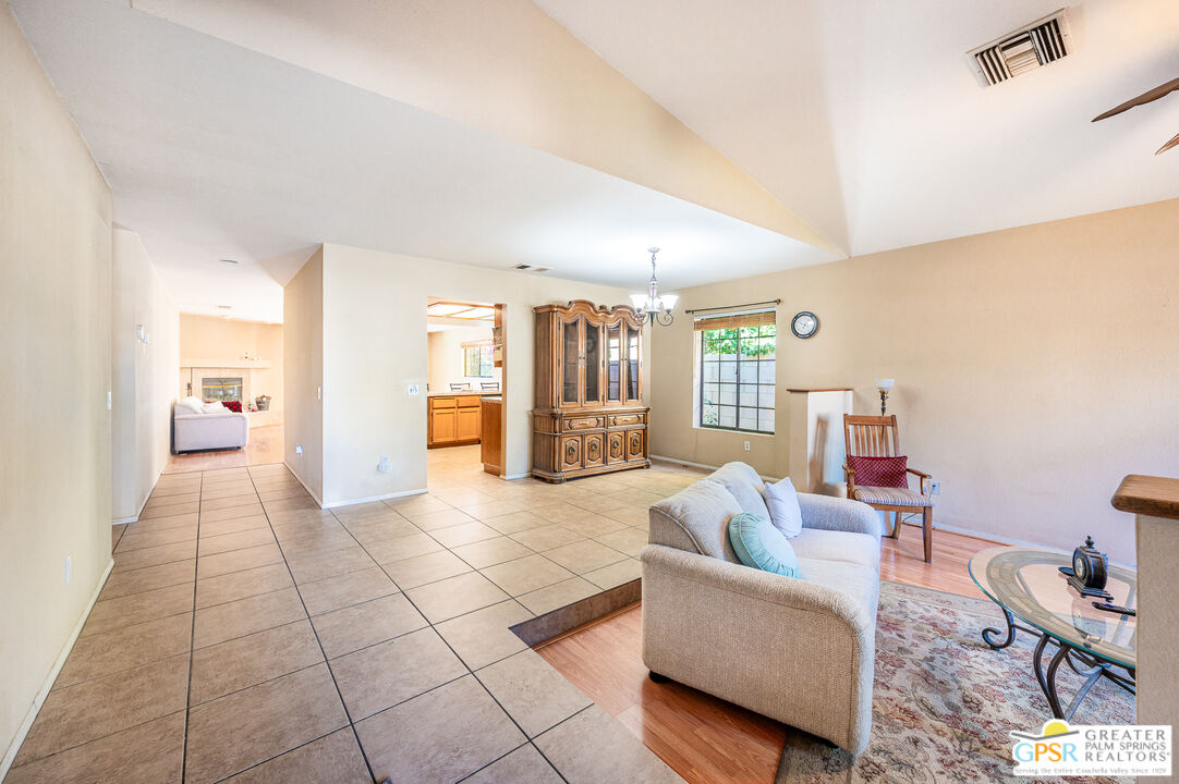 68655 Durango Road Cathedral City, CA 92234 - Photo 4 of 36 a living room with furniture and a couch