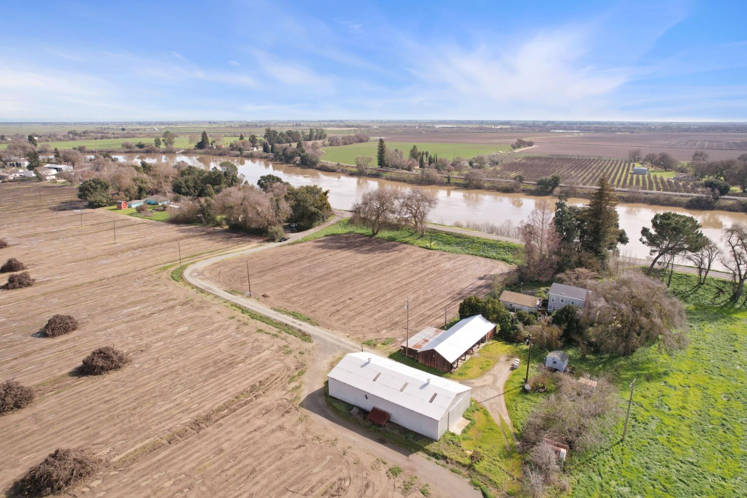 39670 South River Road Clarksburg, CA 95612 - Photo 11 of 85 an aerial view of a house with a ocean view