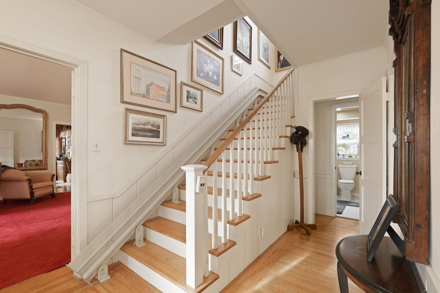 39670 South River Road Clarksburg, CA 95612 - Photo 33 of 85 a view of entryway and hall with wooden floor