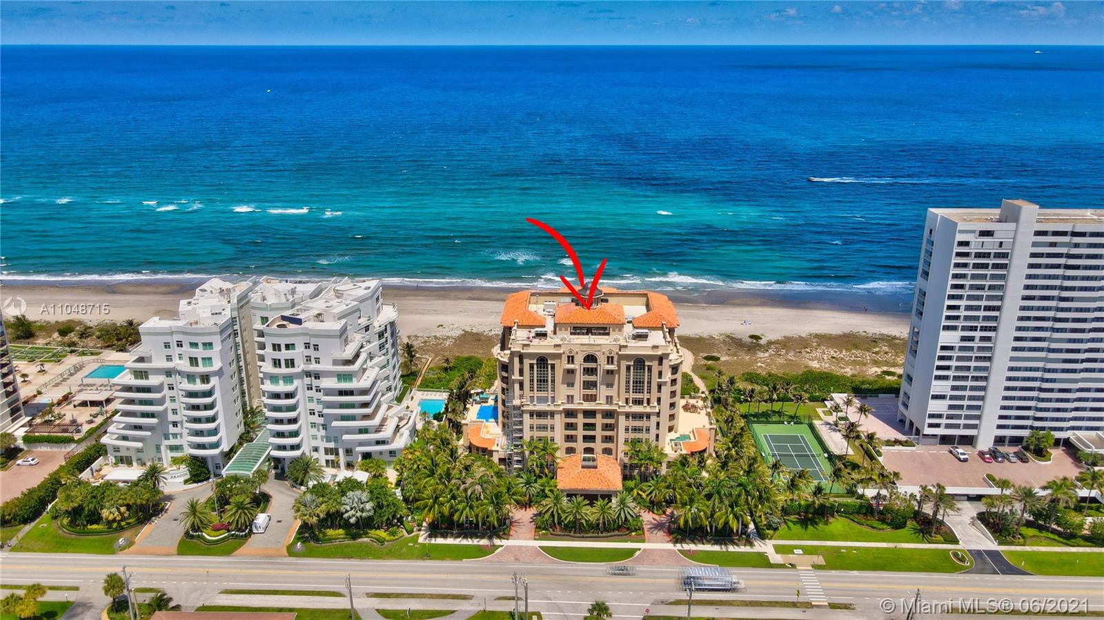 2500 South Ocean Boulevard, Unit 702 Boca Raton, FL 33432 - Photo 2 of 61 a view of a city with an ocean view