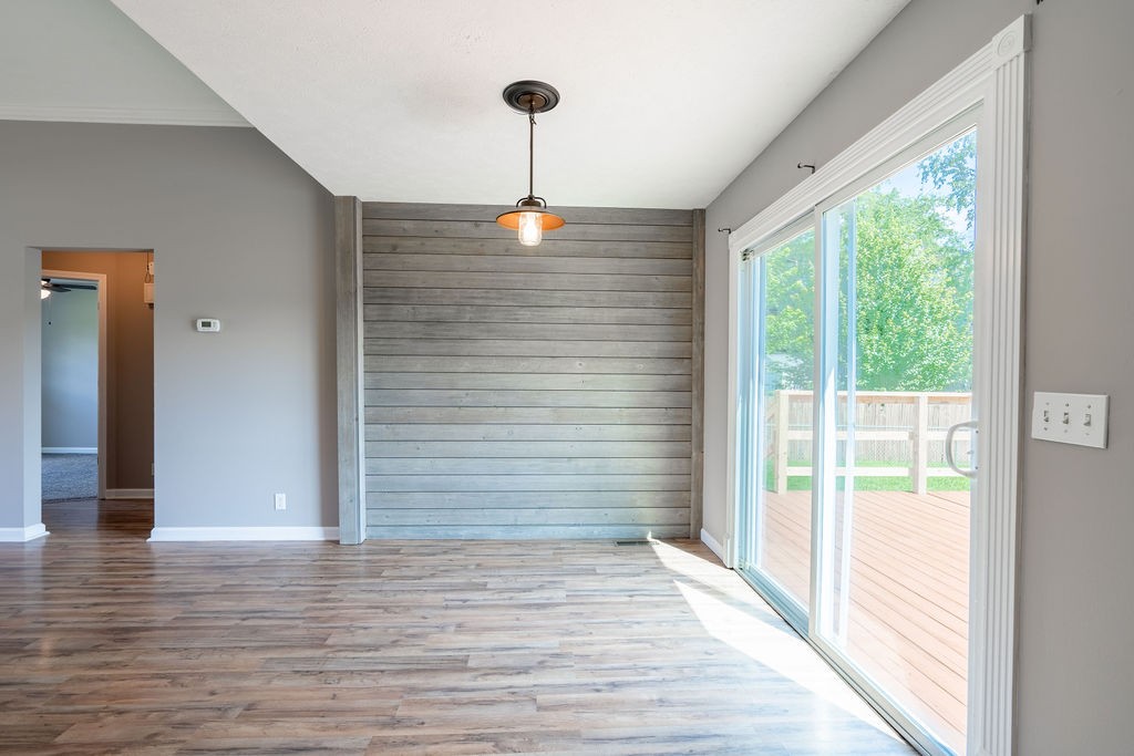 122 Cora Street Portland, TN 37148 - Photo 27 of 28 a view of empty room with wooden floor and fan