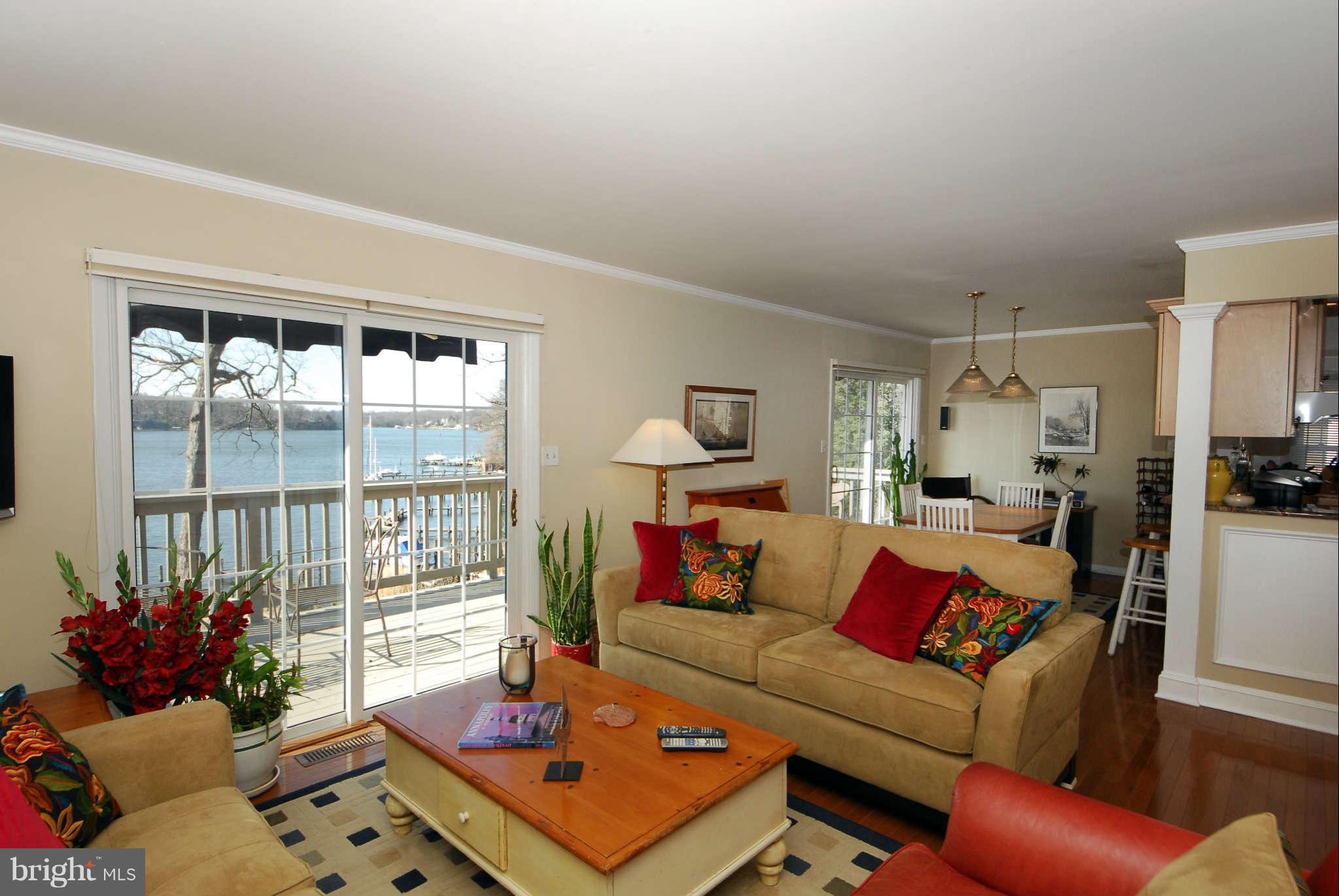 229 Cape St John Road Annapolis, MD 21401 - Photo 6 of 30 Living room has hardwood floors