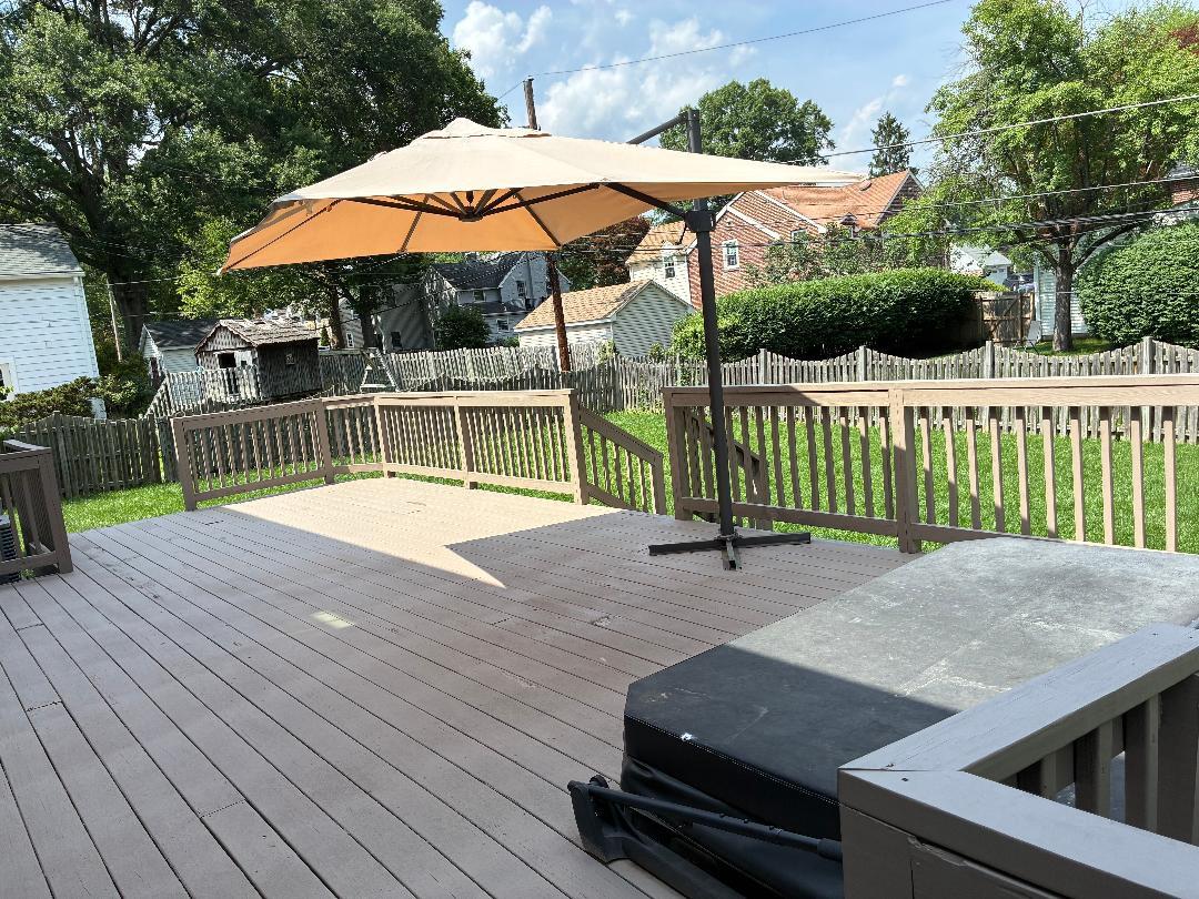 418 East Country Club Lane Wallingford, PA 19086 - Photo 49 of 59 Freshly painted deck