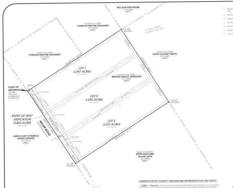 3 Miller Rd Valley Mills Valley Mills, TX 76689 - Photo 13 of 13 Survey map / technical document