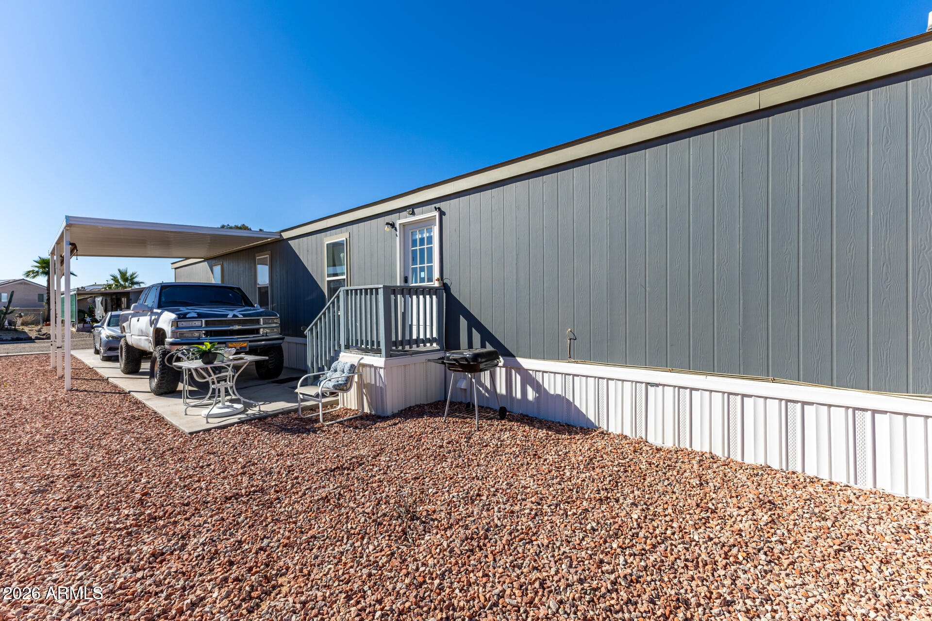 12721 West Greenway Road, Unit 237 El Mirage, AZ 85335 - Photo 18 of 19 Backyard