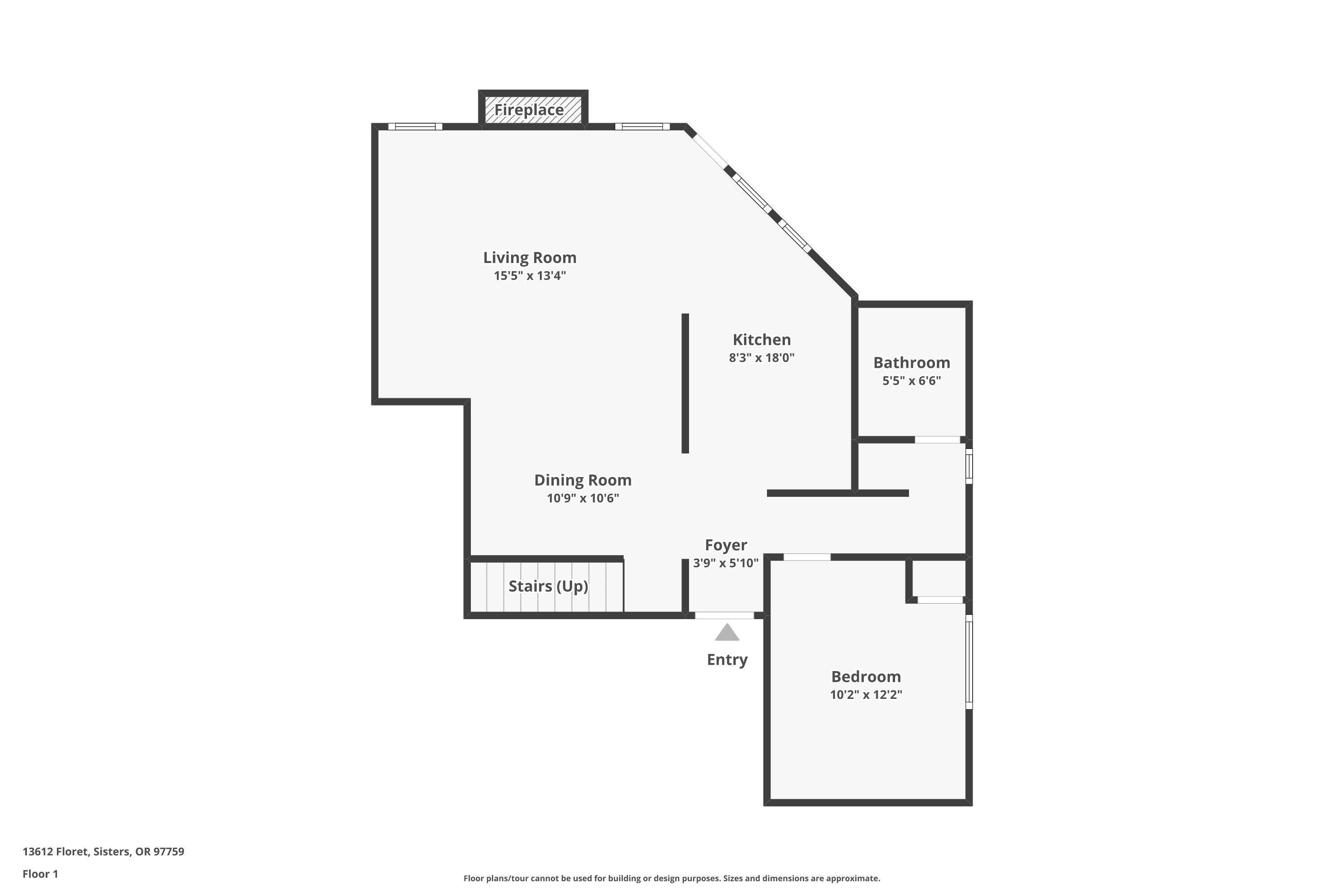 13612 Floret, Unit 41 Black Butte Ranch, OR 97759 - Photo 41 of 42 1-13612-Floret-Floor-1