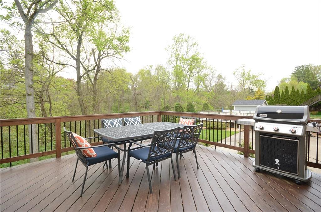 1222 Driftwood Drive Mt. Lebanon, PA 15243 - Photo 23 of 25 a view of a deck patio and outdoor seating