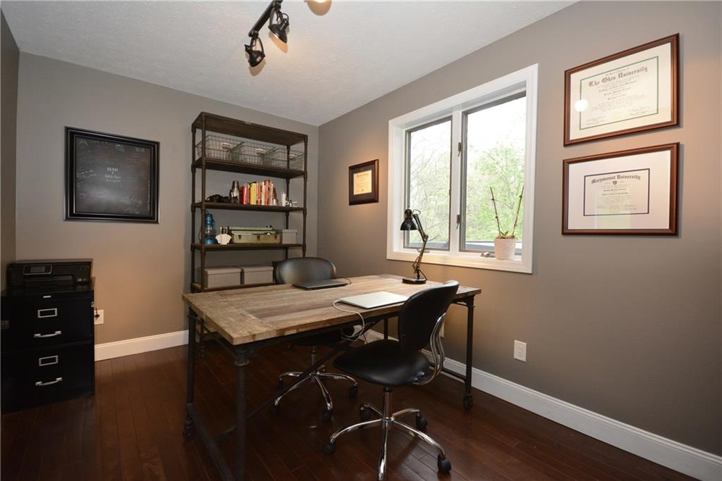 1222 Driftwood Drive Mt. Lebanon, PA 15243 - Photo 7 of 25 a view of a workspace with furniture and a window