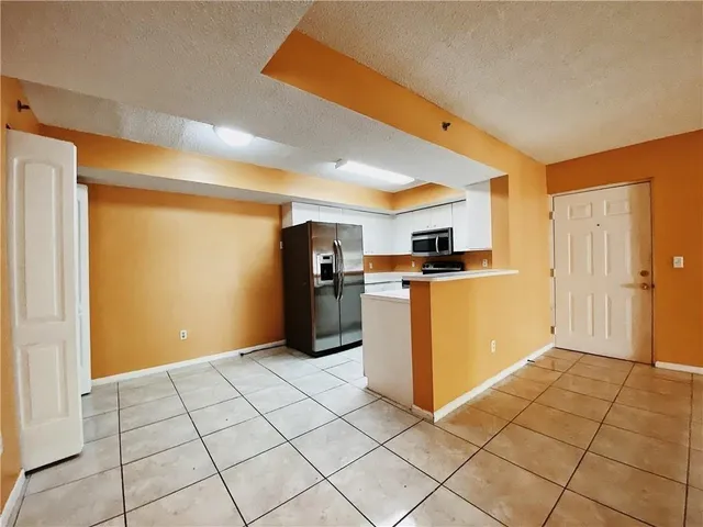 a view of a closet area