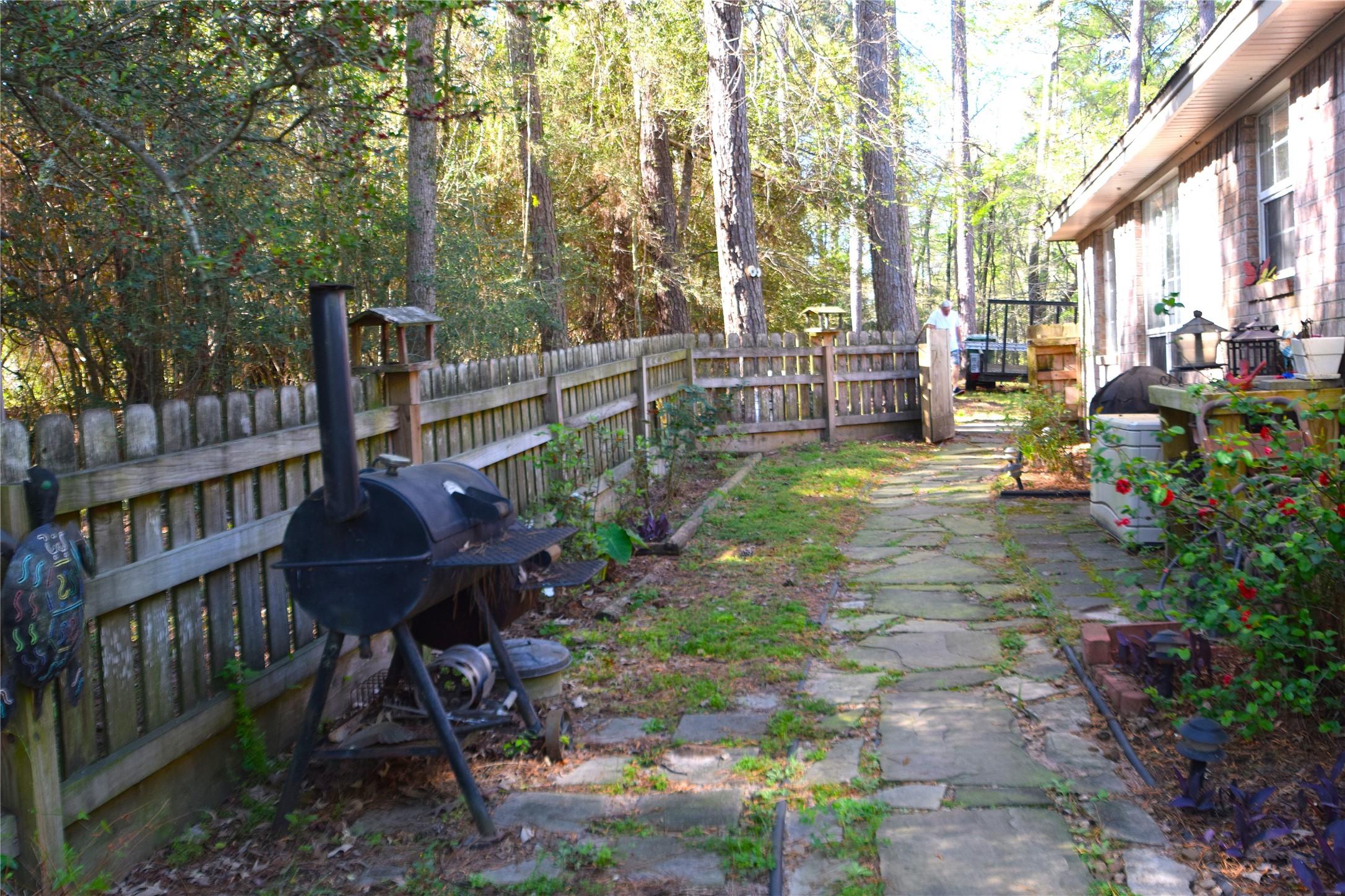 80 Indian Harbor Trinity, TX 75862 - Photo 13 of 15 Partially fenced in side and back ares.