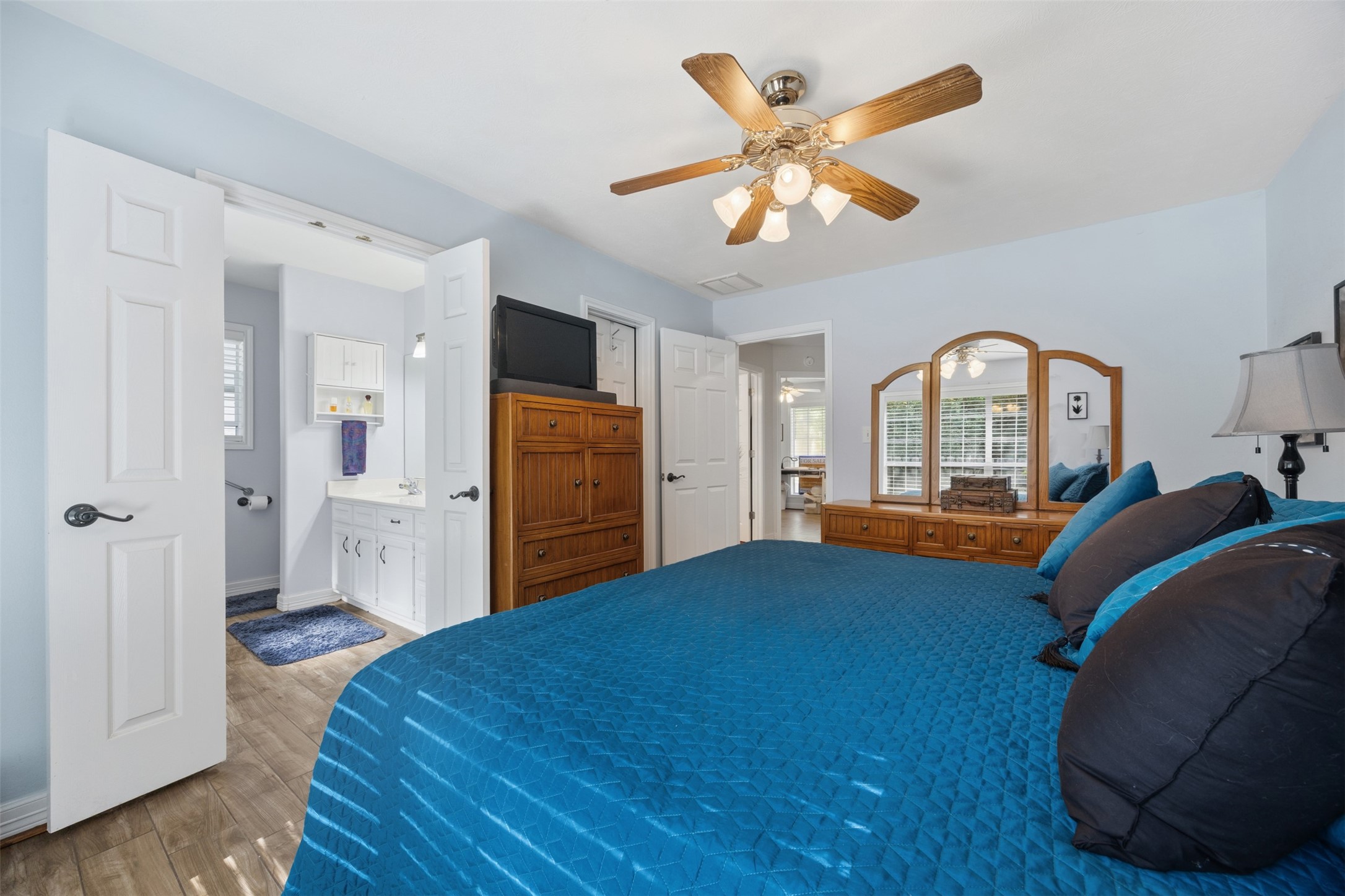 80 Indian Harbor Trinity, TX 75862 - Photo 17 of 47 a living room with furniture and a large window