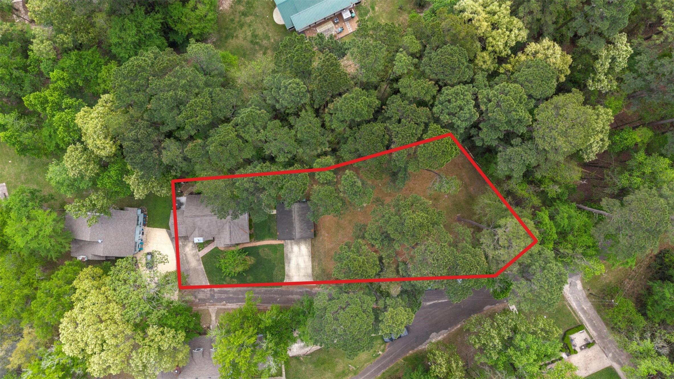 80 Indian Harbor Trinity, TX 75862 - Photo 33 of 47 an aerial view of a house