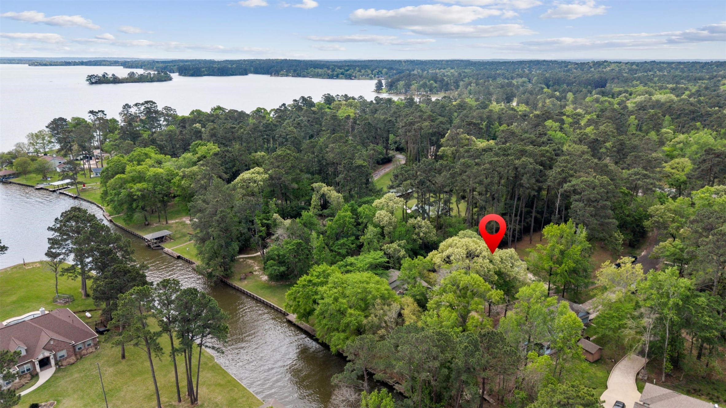 80 Indian Harbor Trinity, TX 75862 - Photo 35 of 47 a view of a outdoor space and a lake view