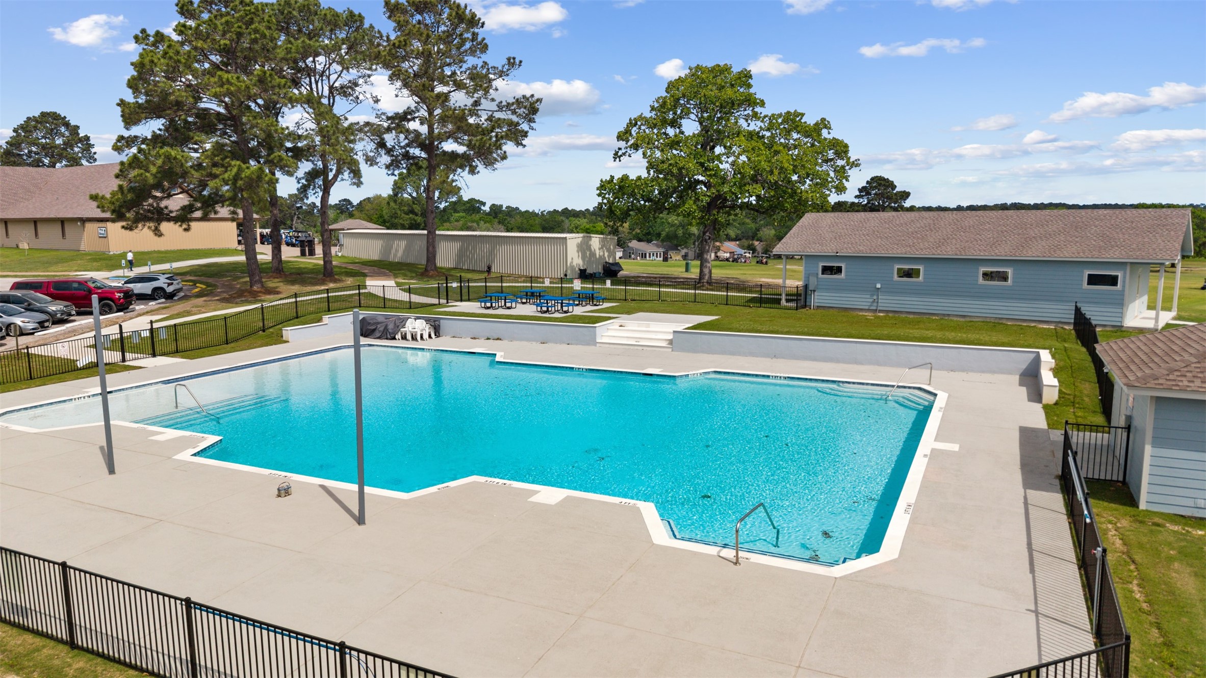 80 Indian Harbor Trinity, TX 75862 - Photo 40 of 47 a view of a swimming pool with a patio