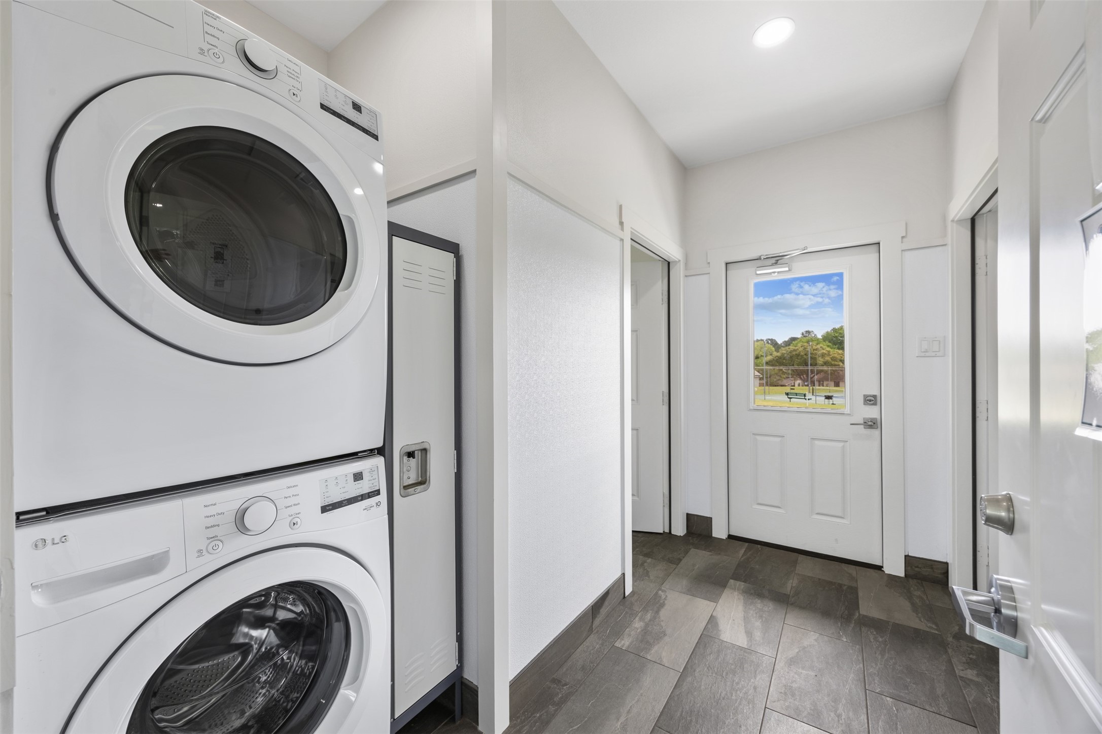 80 Indian Harbor Trinity, TX 75862 - Photo 46 of 47 a view of a hallway with washer and dryer