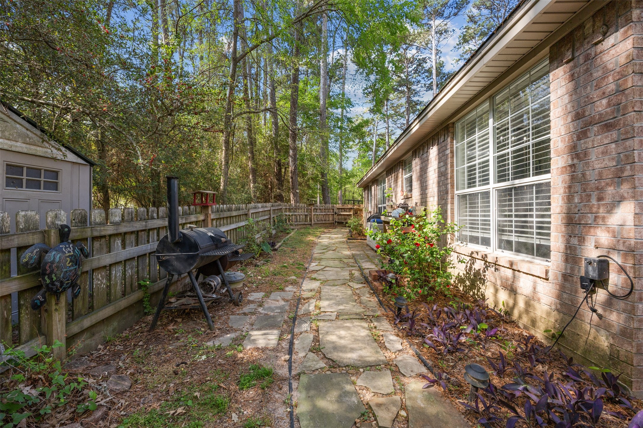 80 Indian Harbor Trinity, TX 75862 - Photo 8 of 47 a view of backyard with sitting area
