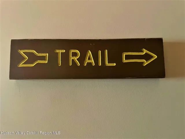 a close up of a sign