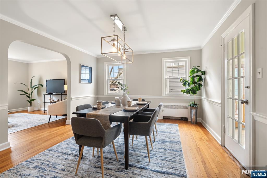 5 Northview Terrace Maplewood, NJ 07040 - Photo 9 of 47 a view of a dining room with furniture window and wooden floor