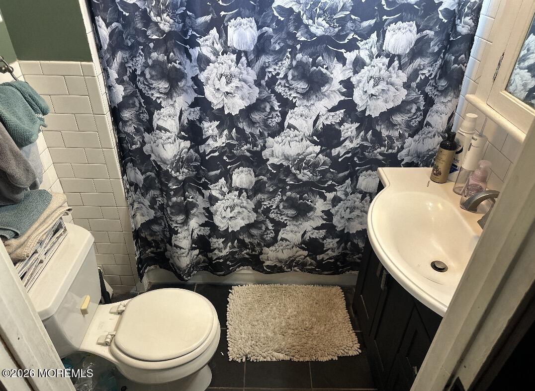 284 Washington Street Keyport, NJ 07735 - Photo 15 of 23 a bathroom with a toilet and a sink