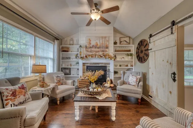 a view of a car in garage