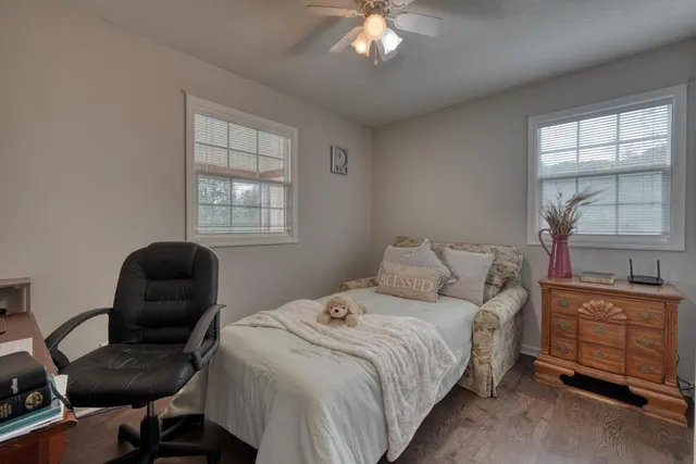 a view of a patio with a couch