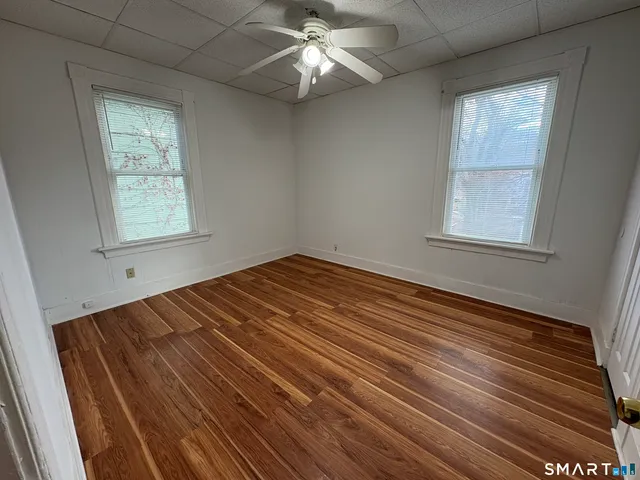 wooden floor in an empty room