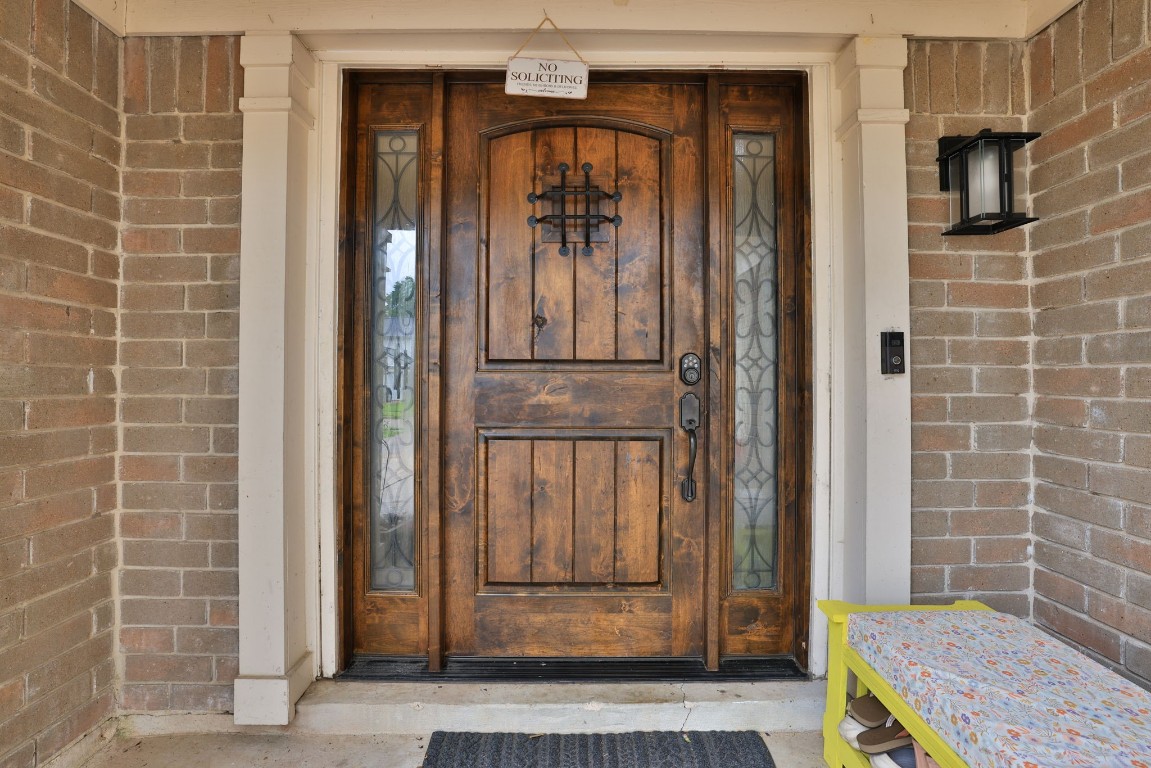 8827 Stoney Bend Drive Spring, TX 77379 - Photo 4 of 39 a view of front door of house