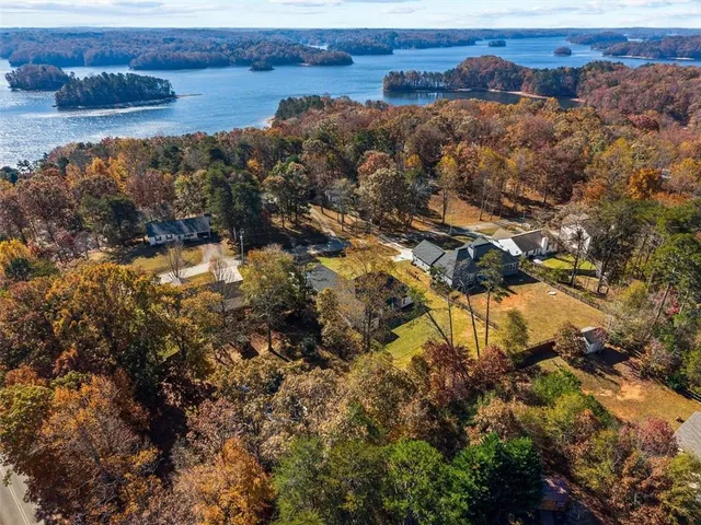 a view of a house with a swimming pool