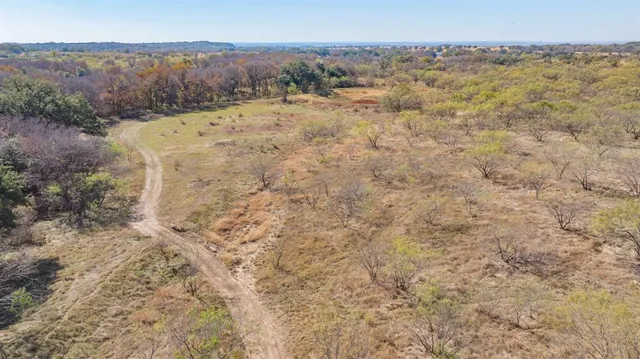 a view of city with green space